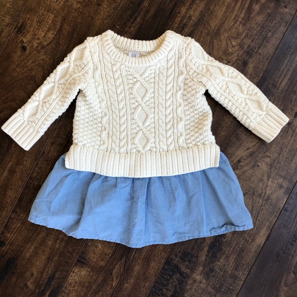 baby gap sweater dress